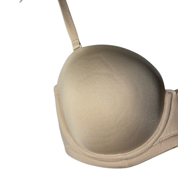 Wacoal Red Carpet Strapless Underwire Bra size 38D- style 854119 - Natural Nude - Picture 4 of 13
